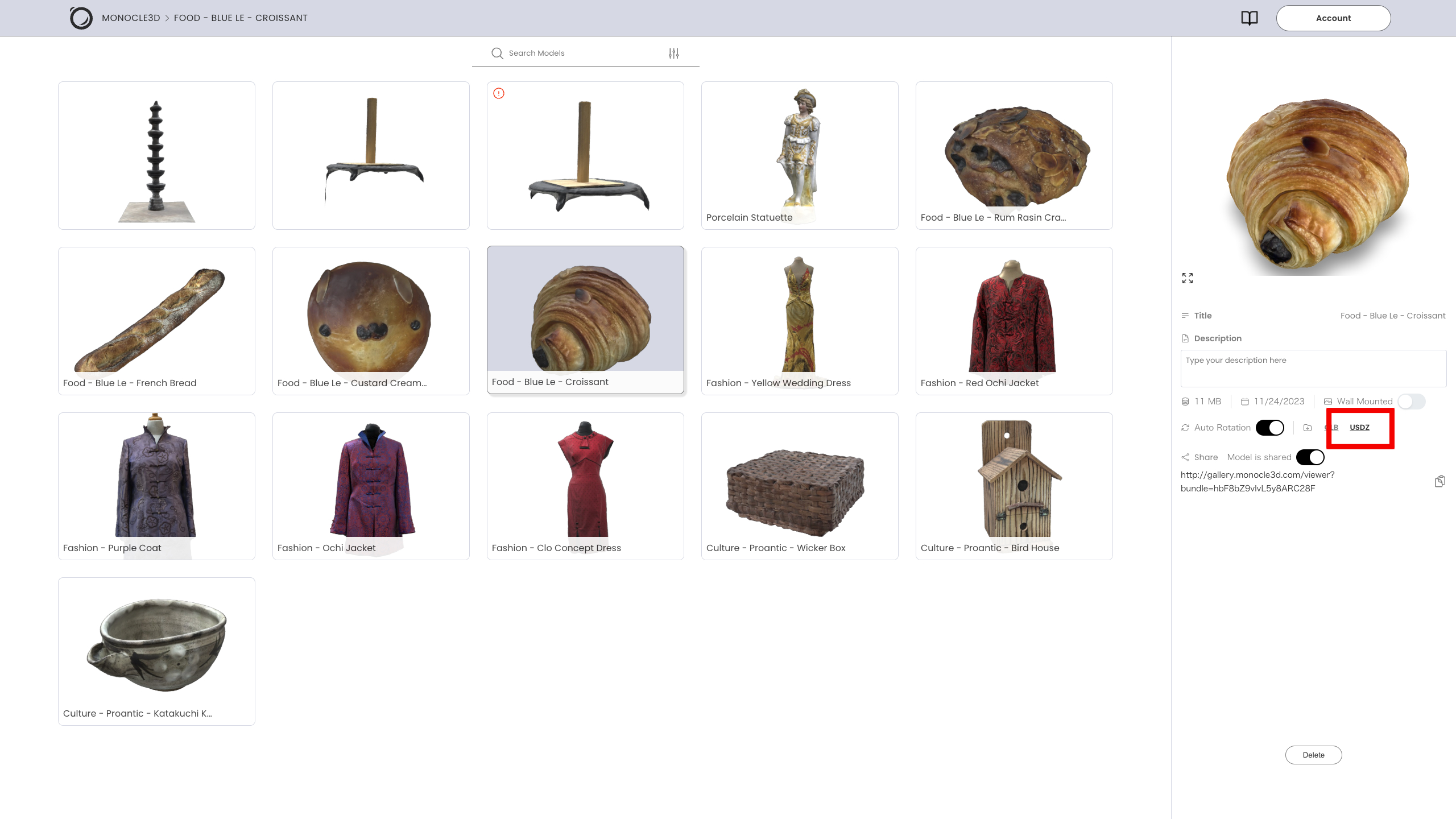 Downalod Monocle Scans from Gallery