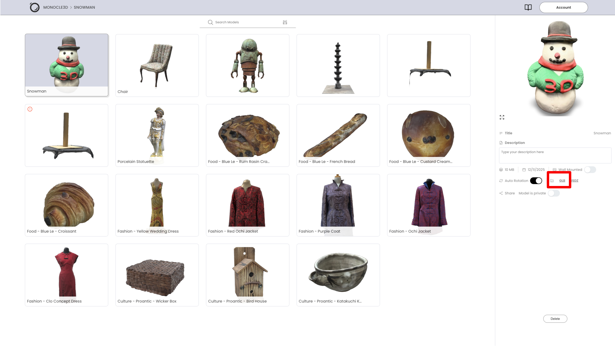 Downalod Monocle Scans from Gallery